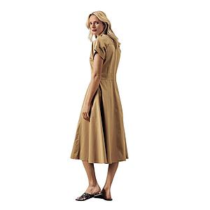 Scapa Flow kleedje dames camel Birgit