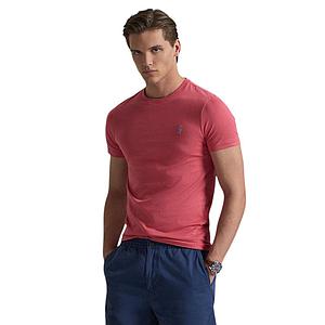 Polo Ralph Lauren Men t-shirt korte mouwen heren rood custom slim fit 710671438515