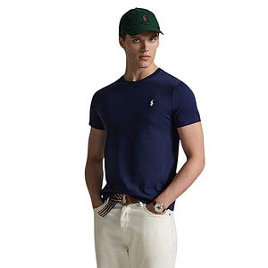 Polo Ralph Lauren Men t-shirt korte mouwen heren marine custom slim fit 710671438525