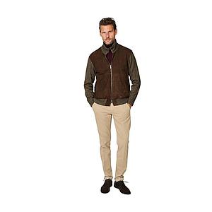 Mason'S Men sportieve broek heren beige Torino Elegance