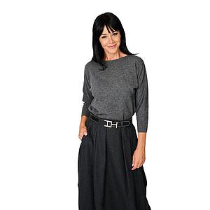 Natan Collection pull trui dames anthraciet