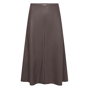 Seductive leren rok dames bruin Bobby